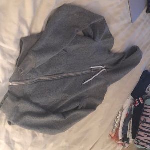 American apparel gray hoodie